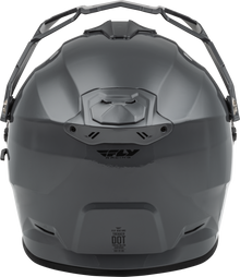 Trekker Cw Solid Helmet Dual Shld Grey 2x