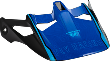 Werx R Helmet Visor Blue Carbon
