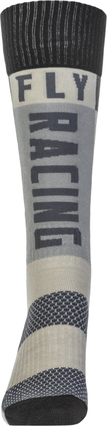 Youth Mx Socks Thick Grey/Black