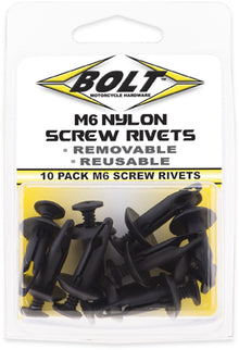 M6 Screw Rivet Kit 10/Pk
