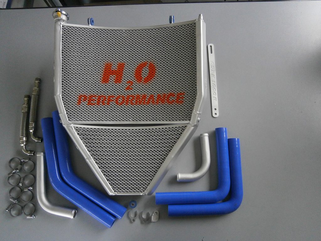 Galletto Radiatori (H2O Performance) Oversize Radiator and Oil Cooler kit For Suzuki GSX-R1000 (2017+)
