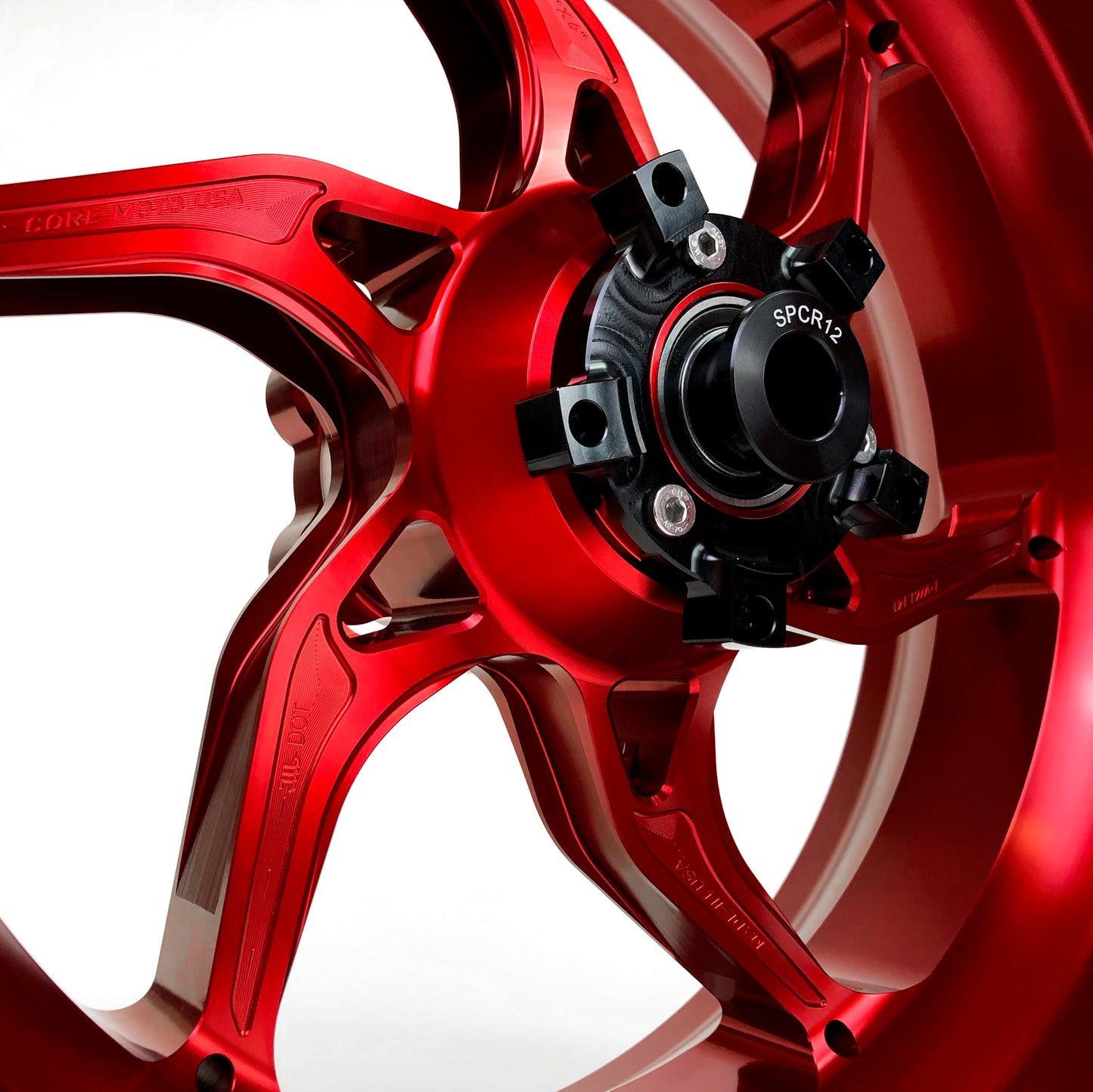 Core Moto APEX-6 Forged Aluminum Wheels for the BMW S1000RR and HP4 (2010-2014)