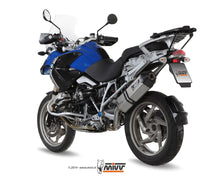 MIVV Slip-on, Speed Edge Stainless Steel, Standard Exhaust For BMW R 1200 GS / Adventure 2008-2009