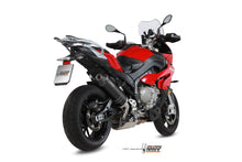MIVV Slip-on, Oval Carbon, Alto/High up Exhaust For BMW S 1000 XR 2015-2019