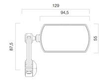 Rizoma LUNAR Bar end Mirror