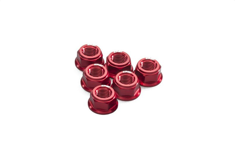 CNC Racing Ergal Billet Flange Nuts or Sprocket Nuts for Ducati's (set of 6) M10x1.0