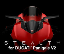 Rizoma Stealth Mirrors for the Ducati Panigale V4 / S / R / V2 (18-24)