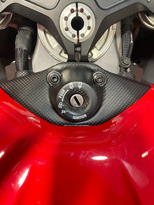 Carbonvani Carbon Fiber Key Guard for Ducati Panigale V4 (2025+)