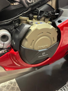 Carbonvani Carbon Fiber Upper Clutch Cover for Ducati Panigale / Streetfighter V4 V4 / S (2025+)