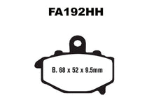 EBC Brakes Double-H Sintered Superbike Brake Pads Rear - FA192HH
