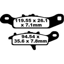 EBC Brakes Double-H Sintered Superbike Brake Pads Front - FA342R