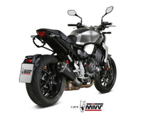 MIVV Slip-on, Delta Race Black, Standard Exhaust For CB 1000 R 2018-2021