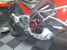 CNC Racing Bi-Color Clear Wet Clutch Cover BASE for most Wet Clutch Ducati's