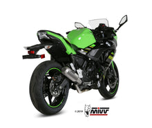 MIVV Full System 2x1, MK3 Stainless Steel, Standard Exhaust For Kawasaki Ninja 650 / Z650 2017-2022