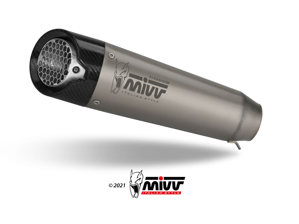 MIVV 2 Slip-on, X-M5 Titan, Underseat Exhaust For KTM 1290 Superduke 2020-2022