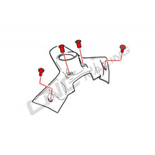 CNC Racing Key Guard Screws for the Ducati Panigale V4, 899, 959, 1199, 1299, and Superleggera