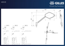 Gilles Stratos Universal Stem Mirror