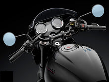 Rizoma 1-1/8 inch (28mm) Diameter Stepped RACE RETRO Clubman Style Handlebar