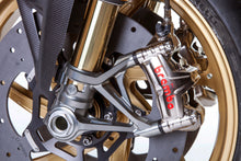 Motocorse 100mm (OE) Billet Fork Lowers (Caliper mounts) for Showa Forks for Ducati Pangiale / Streetfighter V4 / V2 models