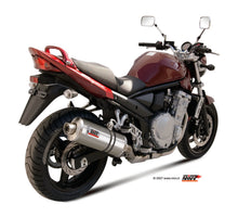 MIVV Slip-on, Oval Stainless Steel, Standard Exhaust For Suzuki GSX 650 F 08-15, Bandit 650 07-15
