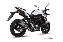 MIVV Slip-on, Suono Stainless Steel, Standard Exhaust For Suzuki GSR 750 2011-2016