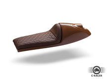 C-Racer "Long Classic A" edition Universal Cafe Racer Seat and Tail Fairing - SCR2.1