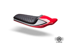 C-Racer "Bolntor Racing" Universal Flat Track Seat and Tail Fairing with Number Plates - SCR5.1