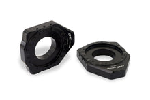 CNC Racing Billet Chain Adjuster Blocks for the Ducati Monster 937, Panigale / Streetfighter / Multistrada V2 (2025+) & Hypermotard 698 Mono