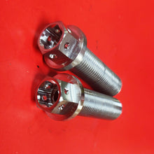 TPO Titanium Rear Axle Pinch Bolts for Ducati's with large hubs