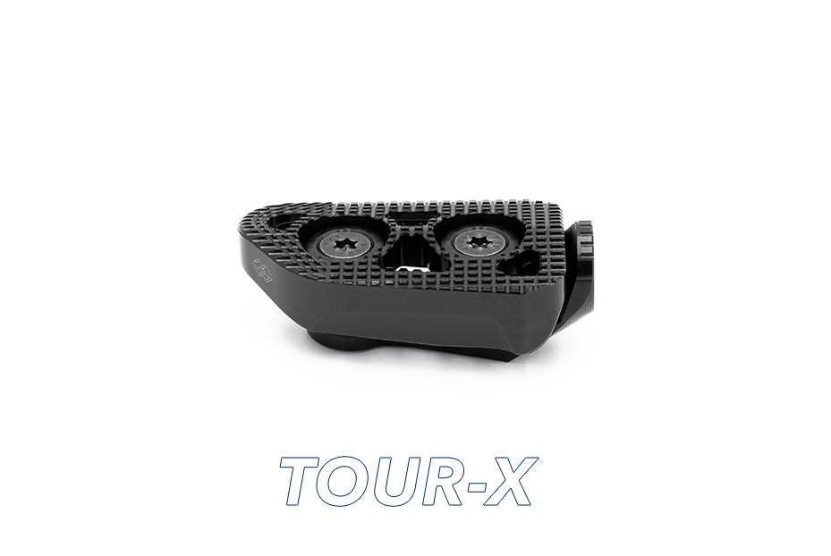 Gilles RGK2 Foldable Rider Footpegs for BMW R 1300 / 1250 / 1200 / F 800 / 850/ 900 GS / Adventure (2023+)