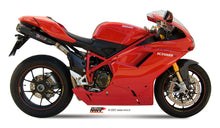 MIVV 2 Slip-on, Suono Black, Sub-code/Underseat Exhaust For Ducati 848 07-13, 1098 07-11, 1198 09-12