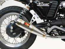 Competition Werkes GP Dual Slip On Exhaust for the Moto Guzzi V7 (all models) (08-14)