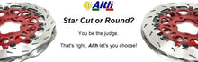 Alth 'Street' version Front Brake Rotor Pair for Bikes Without Traction Control / ABS