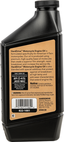 Engine Oil 20w50 1 Qt (12/Case) Sold Ea)