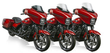 National Cycle 24+ Harley Davidson FLH/ 23 FLH CVO V-Stream Quantum Plus Tall Windshield- Clear