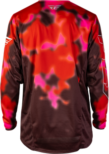 Kinetic Blur Jersey Red/Maroon Xl