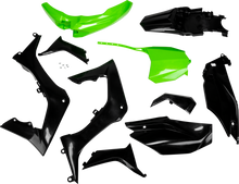 Full Plastic Kit Hon Green/Black