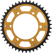 Rear Stealth Sprocket Alu/Stl 43t 525 Gld Suz/Yam