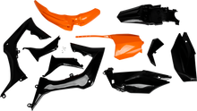 Full Plastic Kit Hon Orange/Black