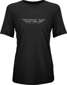 Women's Fly Origin Corp Tee Black/Grey Md