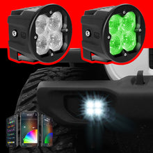 20w Round Rgb Pod Lights Fog Beam Pr