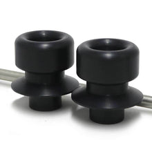 Front Axle Sliders Black