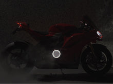 DBK Special Parts (Ducabike) EVO LED Dual Color Clear Wet Clutch Cover for the Ducati Panigale 1299/1199/959 Superleggera (and 899 too with modification)