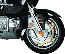 Kuryakyn Brake Rotor Cover Honda 01-17 GL1800 Chrome