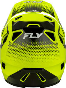 Yth Rayce Sonar Bicycle Hlmt Hi Vis/Black/White Yl