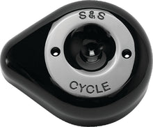 S&S Cycle Stealth Applications Teardrop Air Cleaner Cover - Gloss Black
