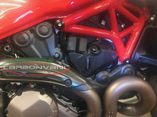CARBONVANI - 2017+ DUCATI MONSTER 821 / 1200 CARBON FIBER COOLANT TANK COVER