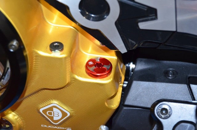DBK Special Parts (Ducabike) Tri Blade Engine Oil Cap for Ducati Honda Kawasaki Triumph and Yamaha - M20x2.5