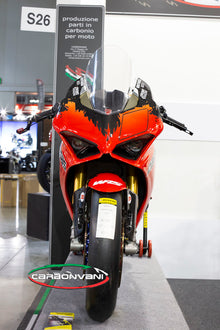 Carbonvani - Ducati Panigale V4 / S / Speciale "DAIDEGAS" Design Carbon Fiber Full Fairing Kit - ROAD VERSION (11 pieces!!)