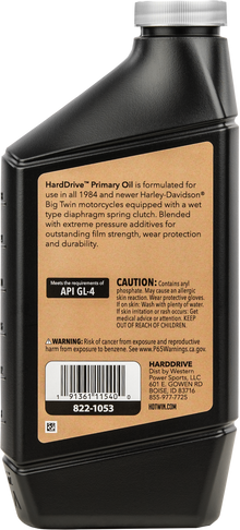 Primary Oil 1 Qt (12/Case Sold Ea)